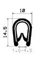 SD-0023 - Co-Ex-Profile mit Metalleinsätze - Kantenschutzprofile SD-0023 - Co-Ex-Profile mit Metalleinsätze - Kantenschutzprofile