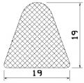 MZS 25633 - EPDM sponge profiles - Semi-circle, D-profiles