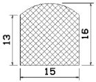 50140 - Silikonschaumgummiprofile - Halbrundprofile / D-Profile 50140 - Silikonschaumgummiprofile - Halbrundprofile / D-Profile