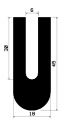 TU1- 1276 - gumiprofilok - U alakú profilok
