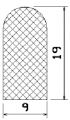 MZS 25528 - EPDM sponge profiles - Semi-circle, D-profiles