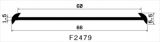 F 2479 - EPDM profiles - Layer and insulator profiles
