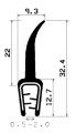 SD-0053 - Co-Ex-Profile mit Metalleinsätze - Kantenschutzprofile SD-0053 - Co-Ex-Profile mit Metalleinsätze - Kantenschutzprofile