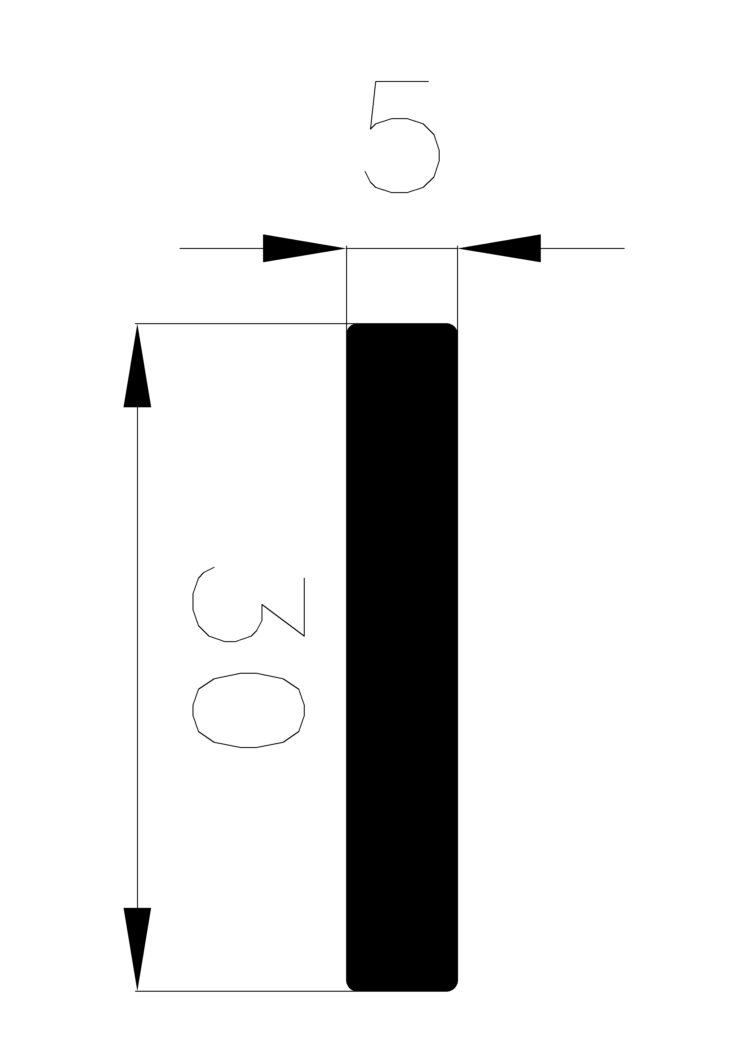 10300365KG - Gummiprofile - Rechteck-Profile