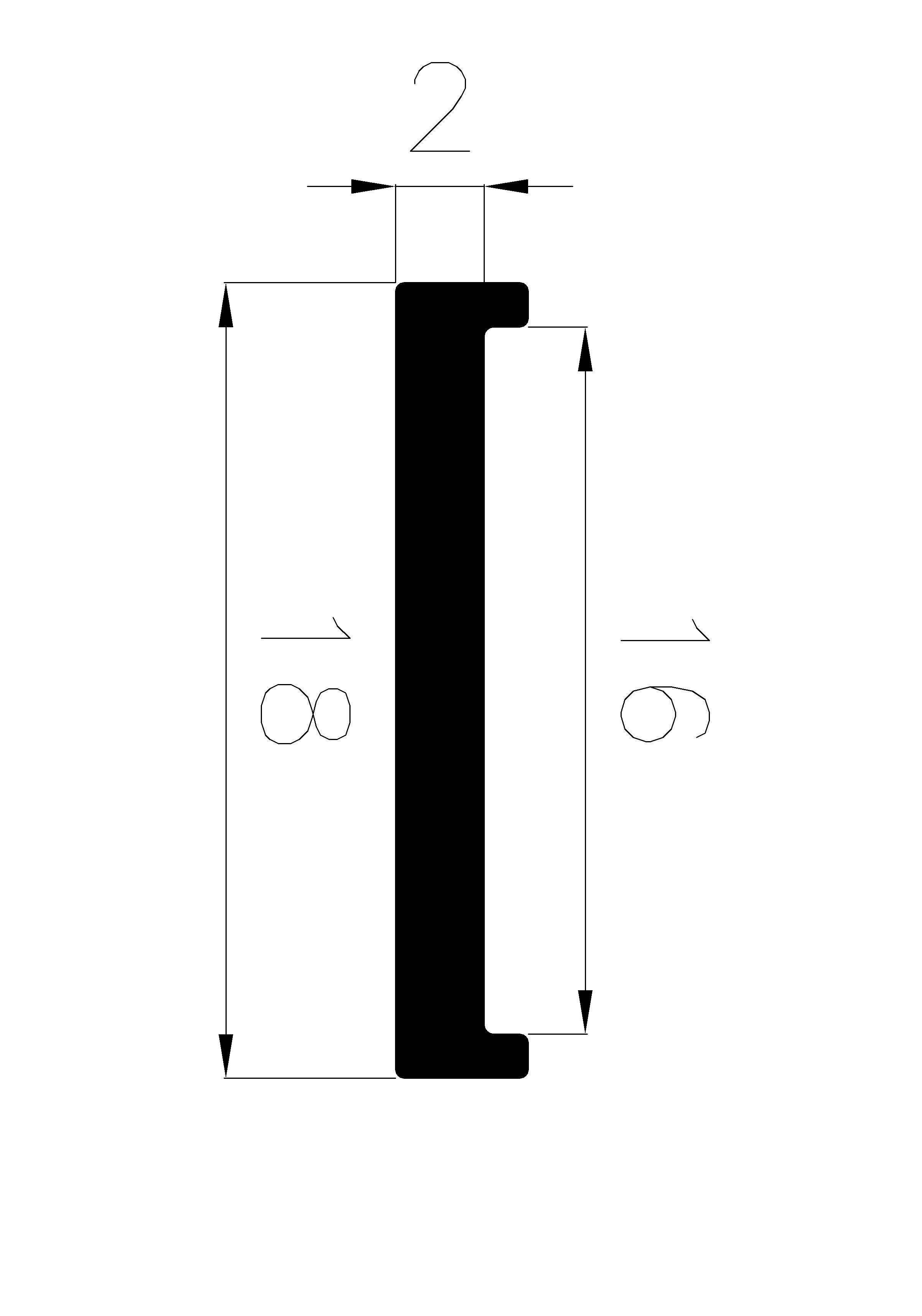 11290365KG - rubber profiles - U shape profiles