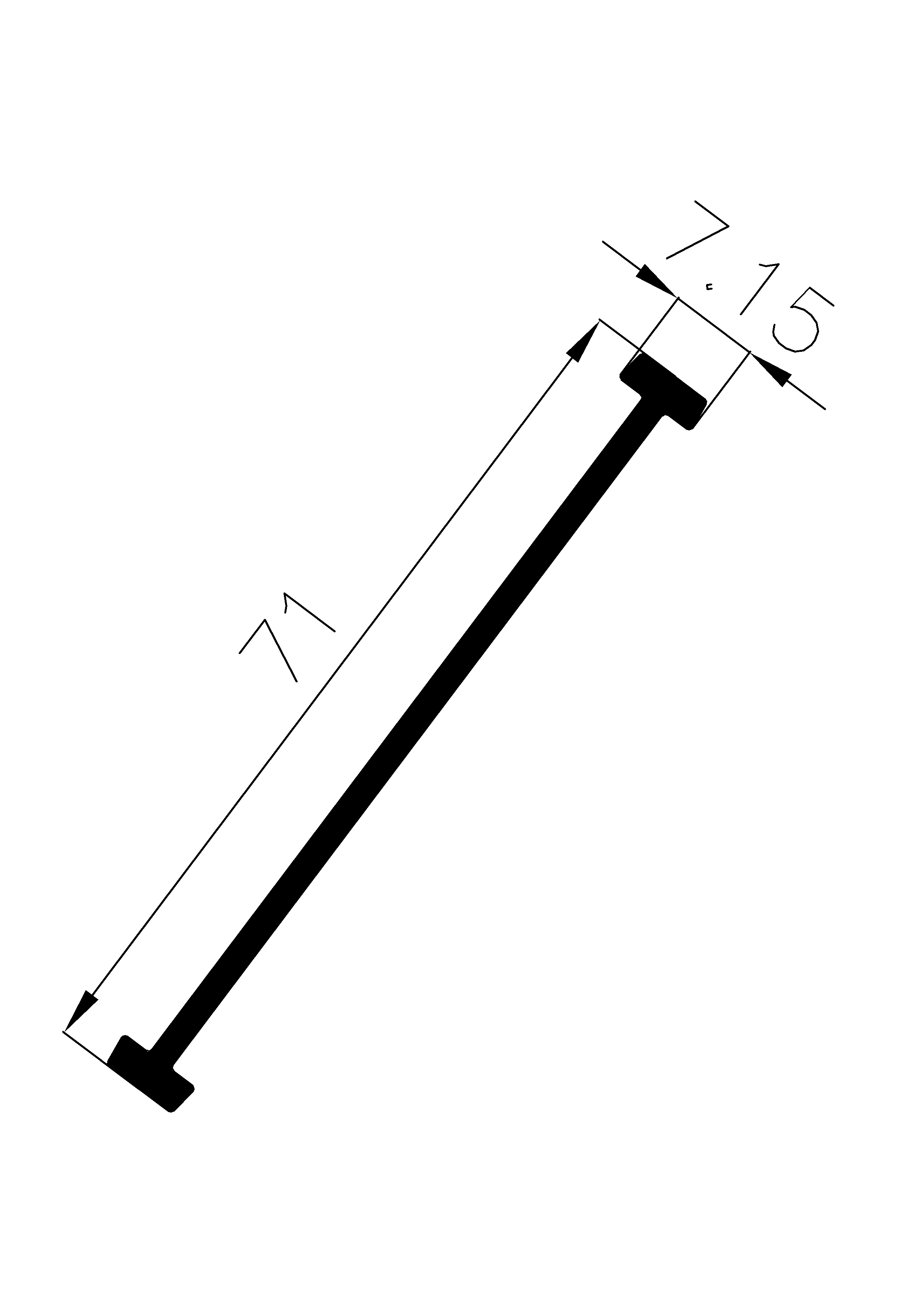 11850370KG - EPDM rubber profiles - Sliding door – finger-guard profiles