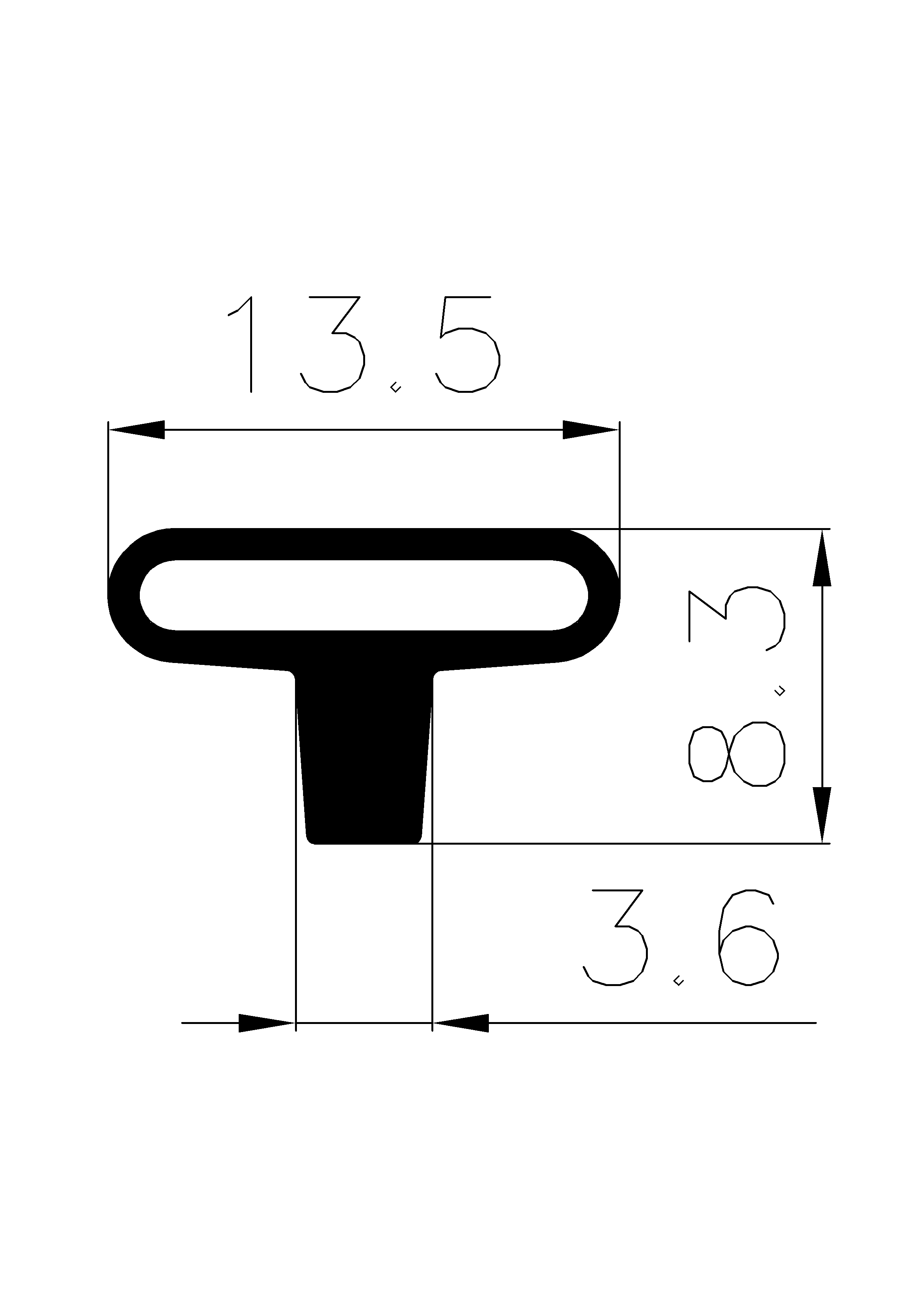 12560160KG - Silikongummi-Profile - Türscheiben- Fensterdichtungsprofile