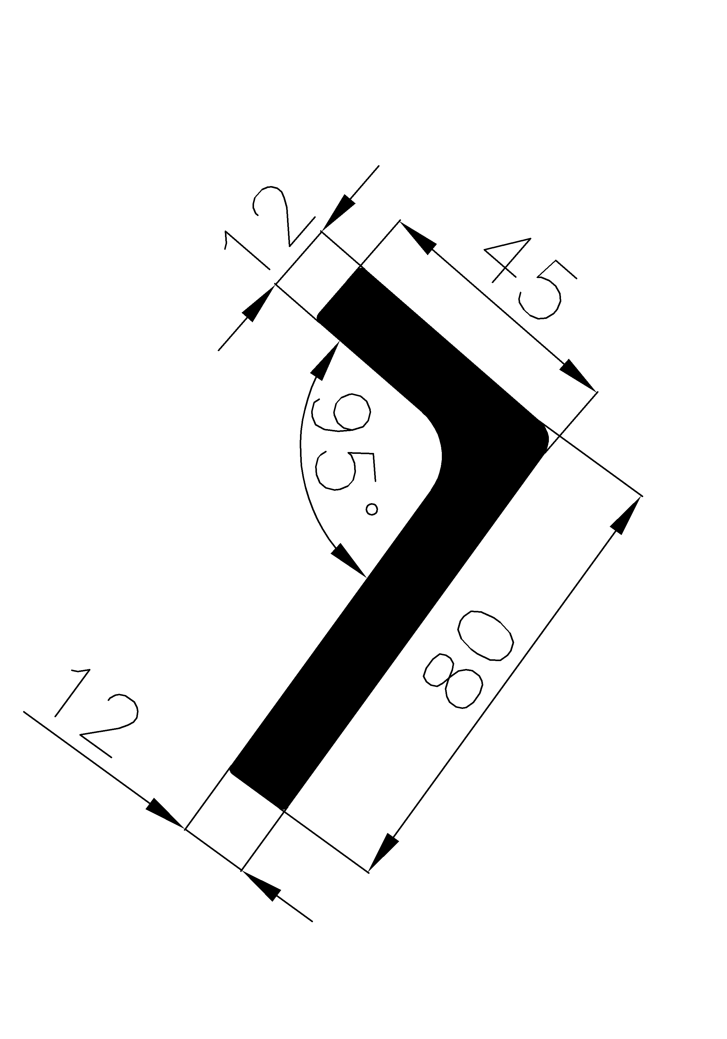 12660365KG - rubber profiles - Angle shape profiles