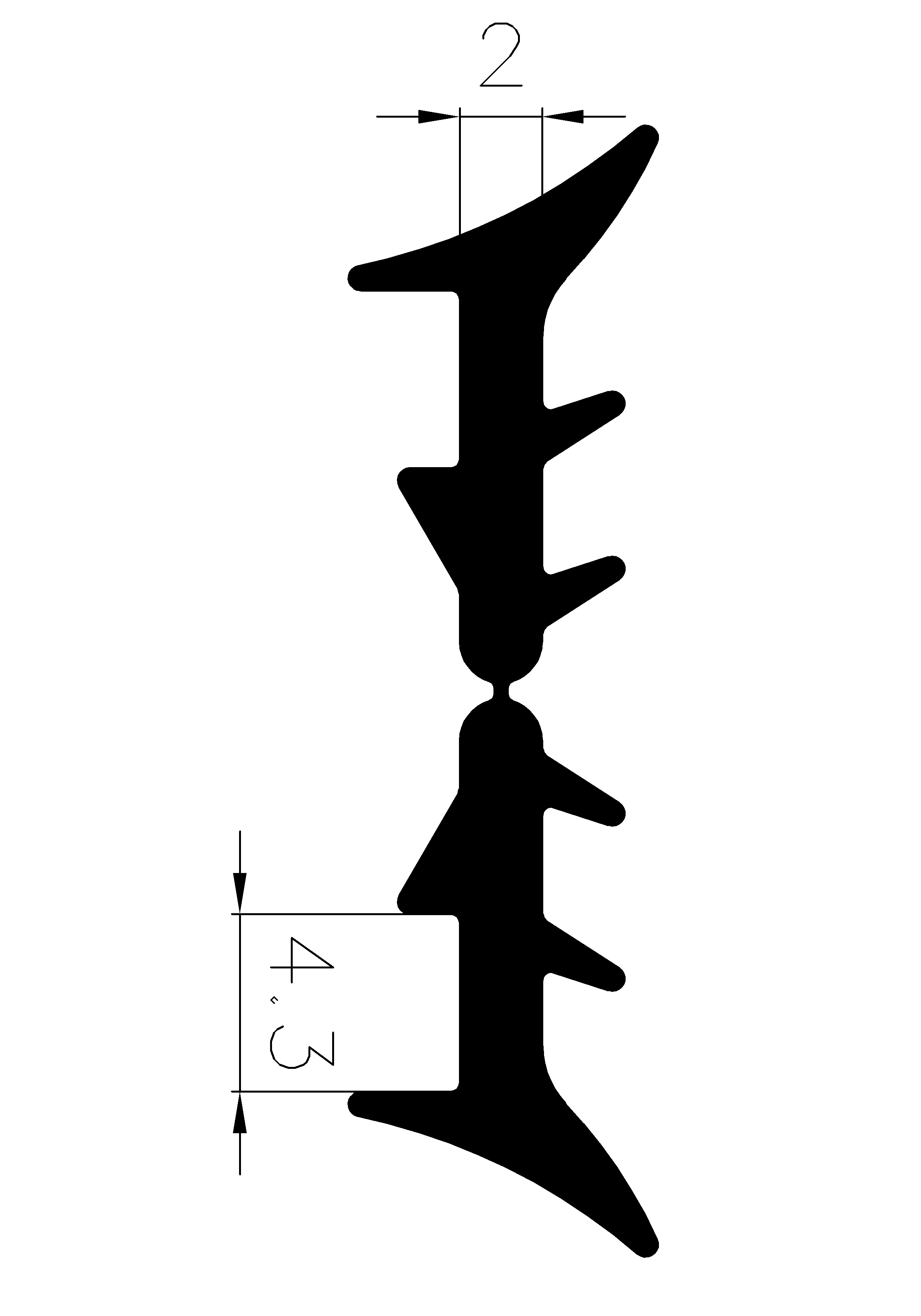 12740380KG - Glazing profiles