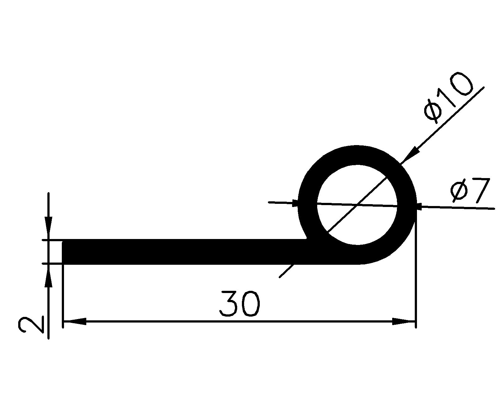 13040370KG - EPDM-Gummi-Profile - Fahnenprofile bzw. P-Profile