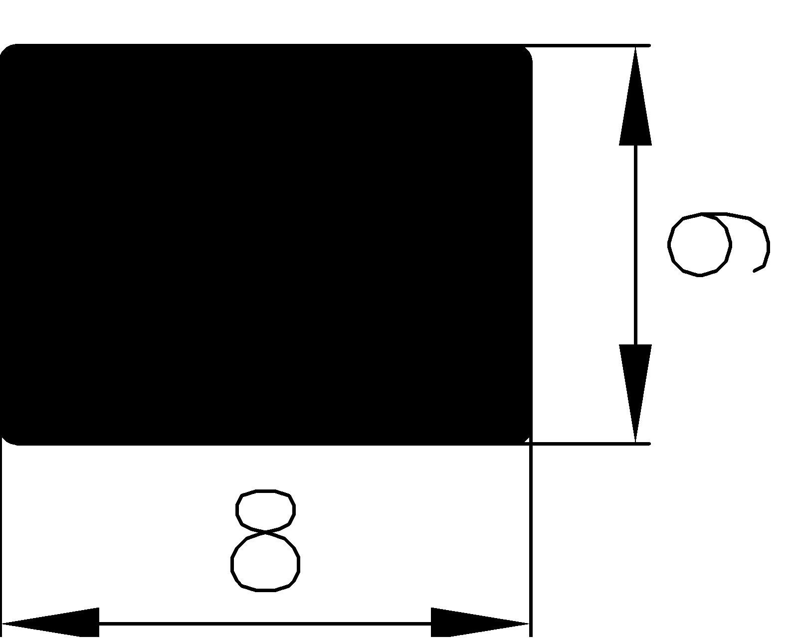 14690160KG - Silikon Profile - Rechteck-Profile