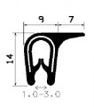 SD-0030 - Co-Ex-Profile mit Metalleinsätze - Kantenschutzprofile SD-0030 - Co-Ex-Profile mit Metalleinsätze - Kantenschutzprofile