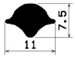 KL FR 0670 - EPDM Dichtungs-Gummiprofile - Klemmprofile / Befestigungs- und Dichtungsprofile KL FR 0670 - EPDM Dichtungs-Gummiprofile - Klemmprofile / Befestigungs- und Dichtungsprofile