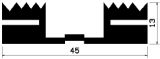 F 0572 - EPDM-Profile - Schutzmaskenprofile