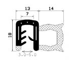 SD-0096 - Co-Ex-Profile mit Metalleinsätze - Kantenschutzprofile SD-0096 - Co-Ex-Profile mit Metalleinsätze - Kantenschutzprofile