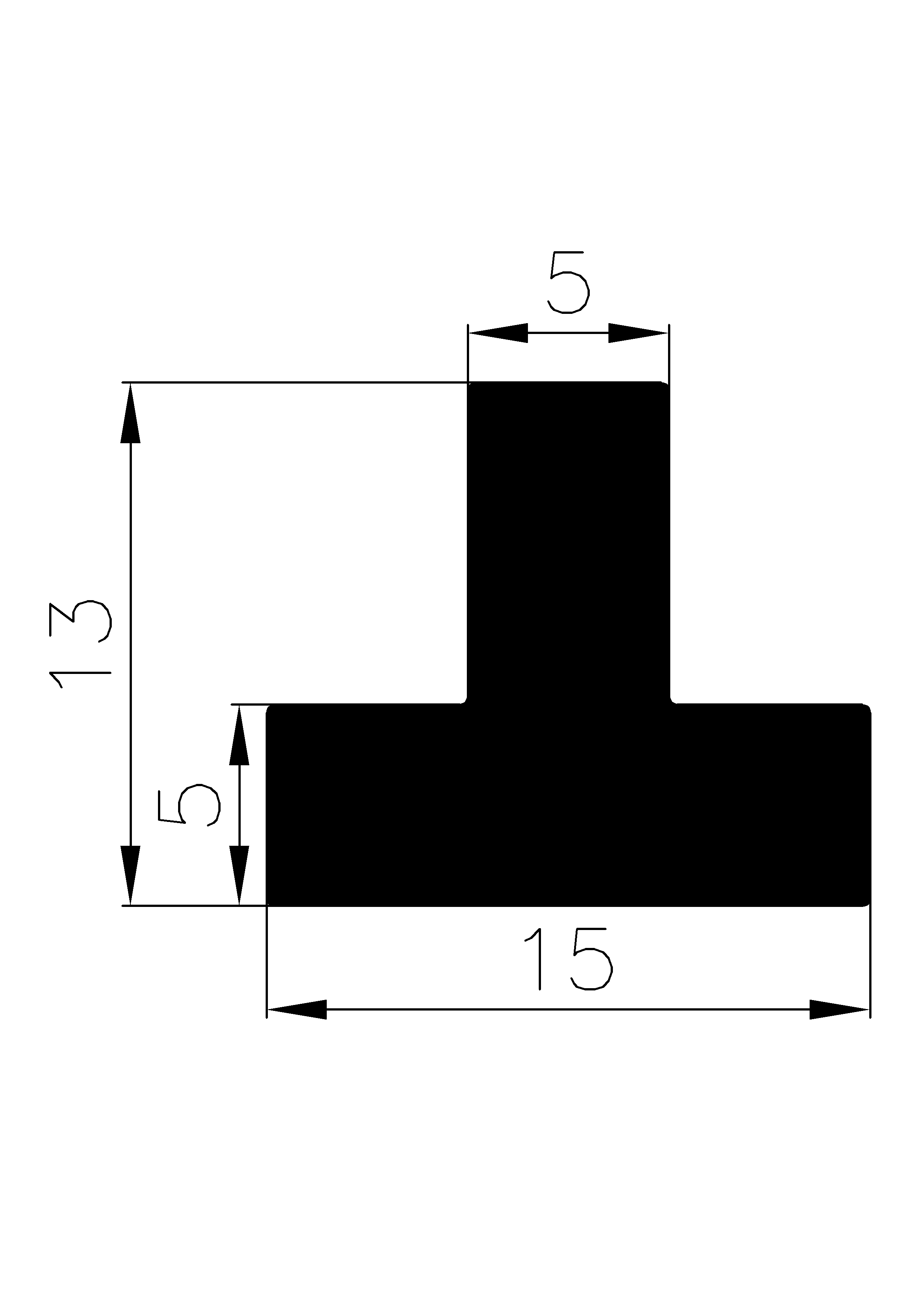 18920370KG - rubber profiles - Cover and T-profiles