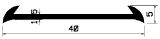 F 1294 - EPDM-Profile - Schutzmaskenprofile