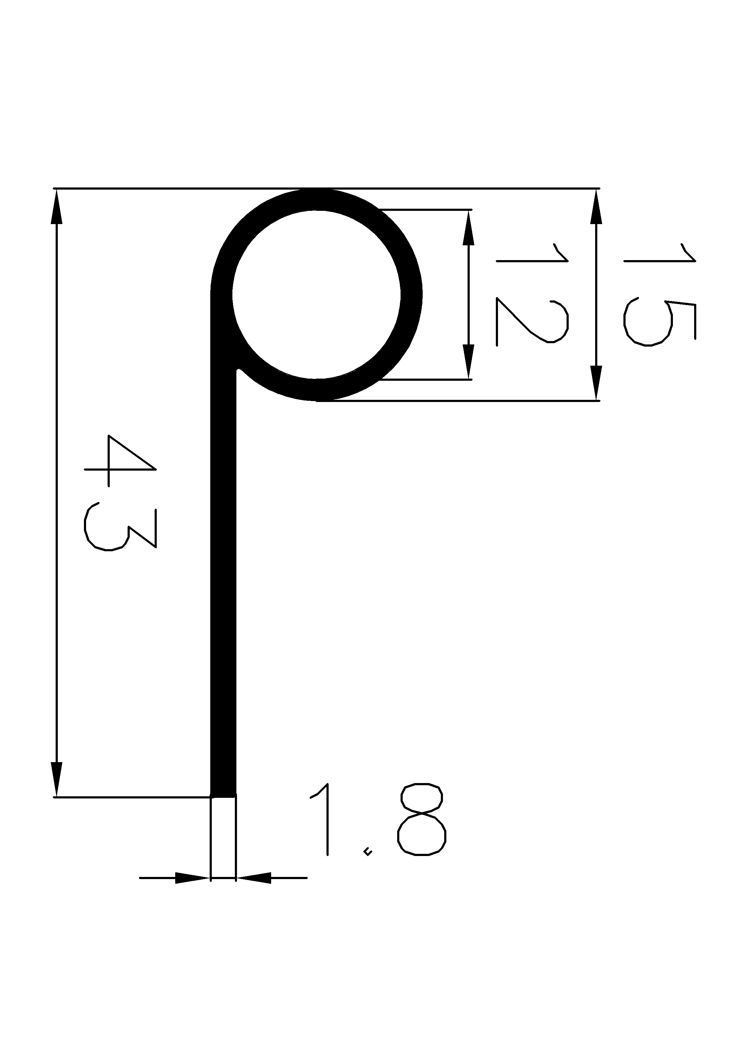 2380370KG - EPDM-Gummi-Profile - Fahnenprofile bzw. P-Profile