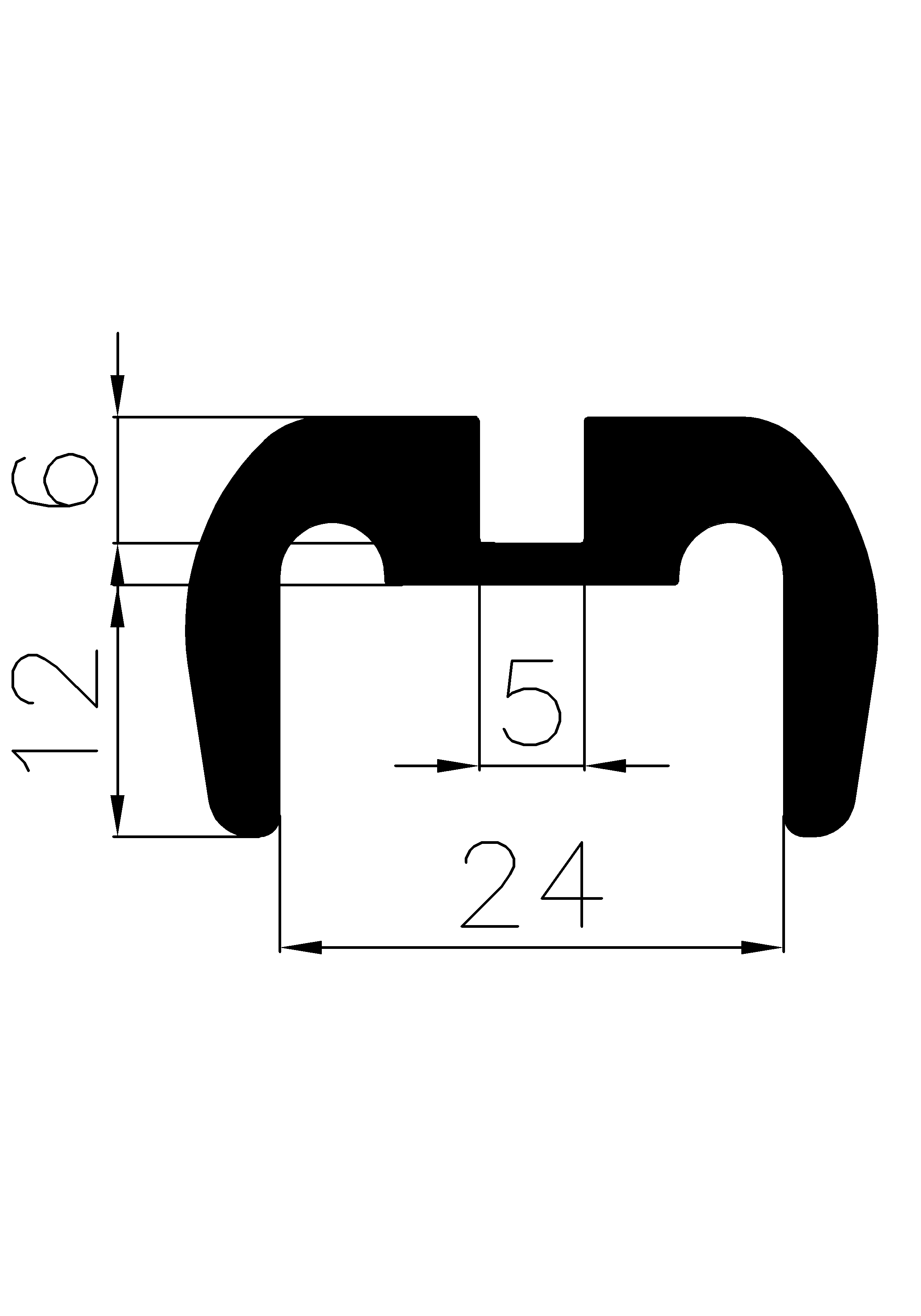 2690370KG - rubber profiles - U shape profiles