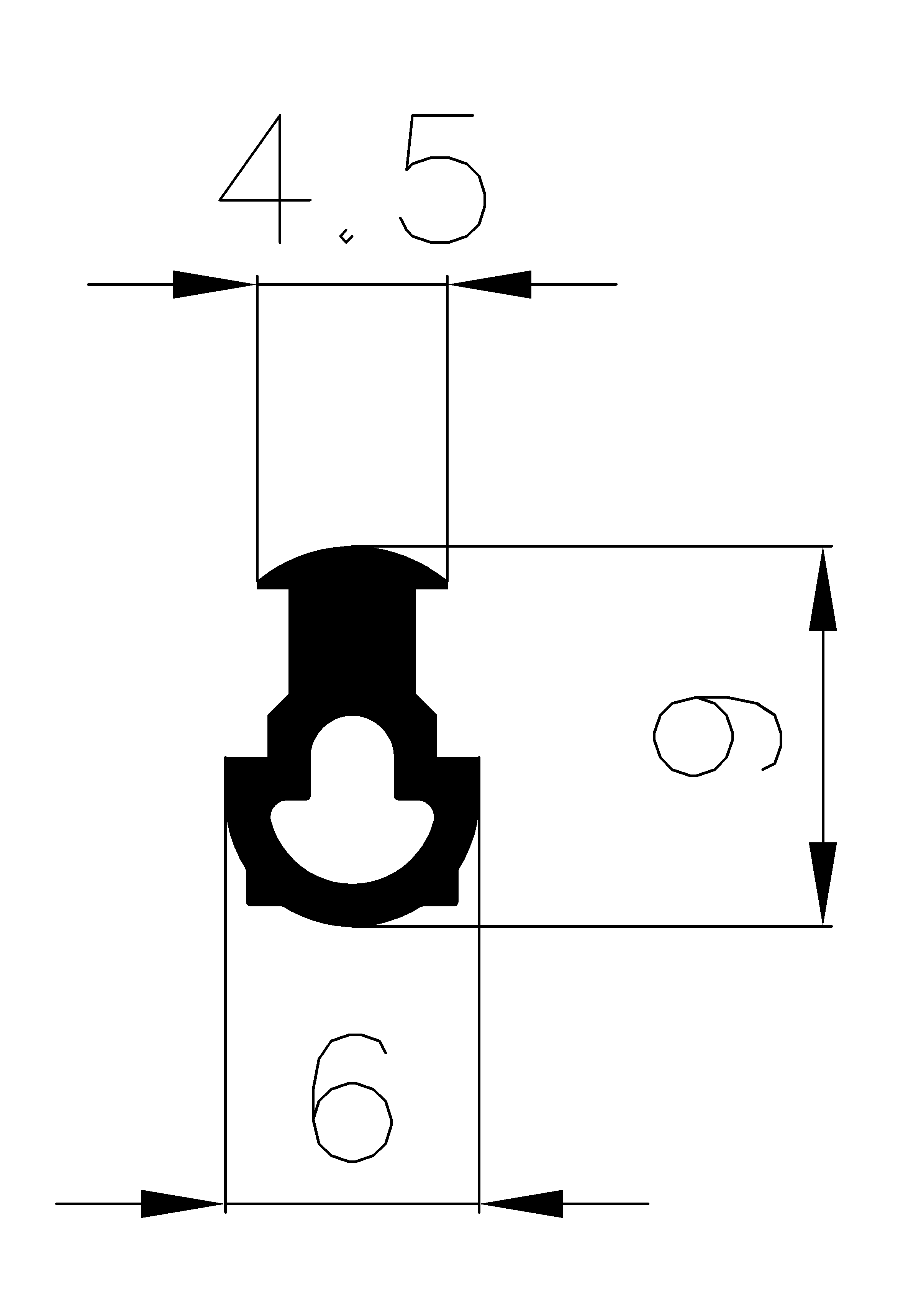 2780365KG - rubber profile - Door-frame profiles