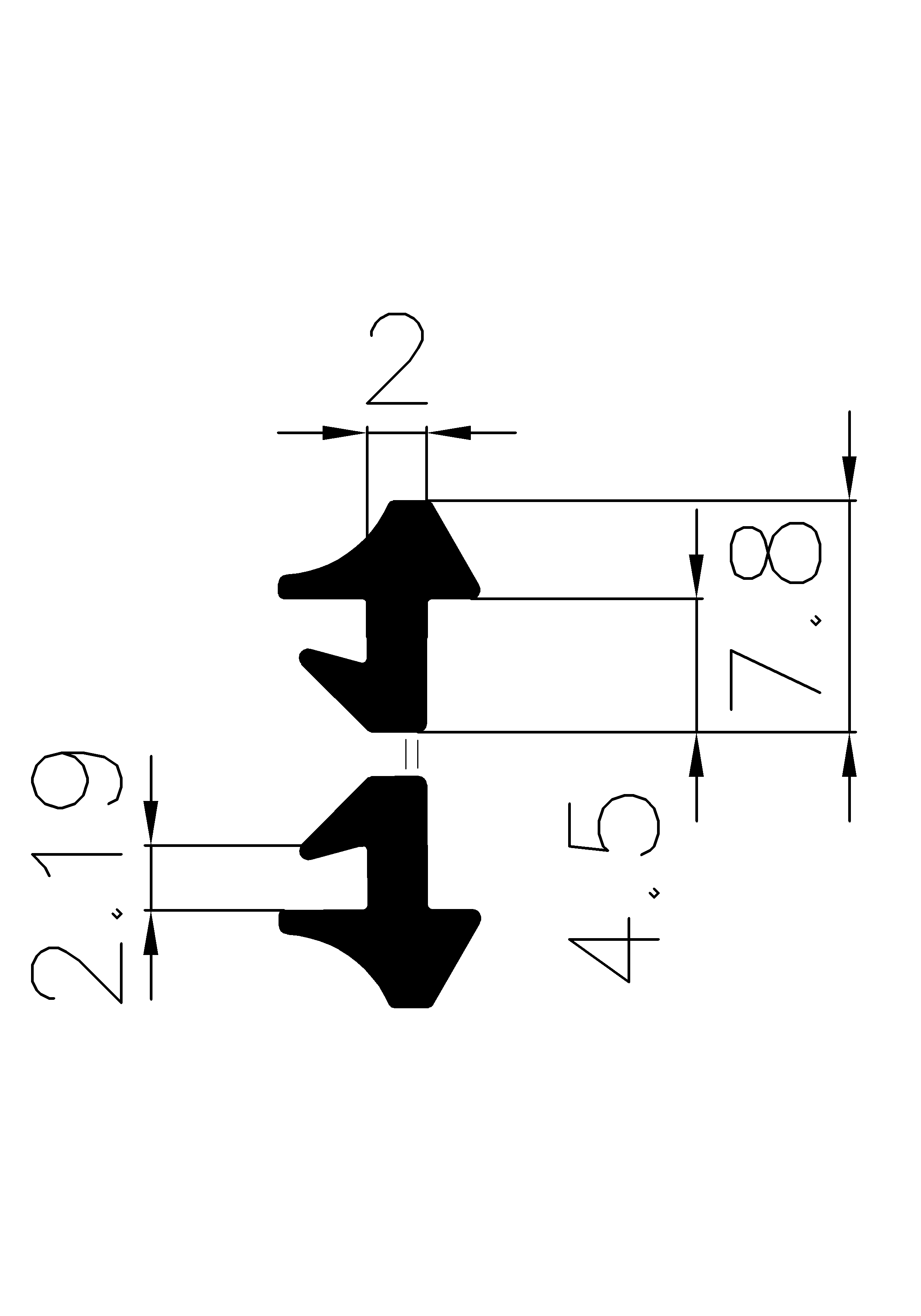 3000160KG - Verglasunsprofile