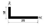 Wi 0911 - Gummi-„L”-Profil - Winkelprofile / L-Profile