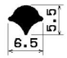 KL FR 0985 - EPDM Dichtungs-Gummiprofile - Klemmprofile / Befestigungs- und Dichtungsprofile KL FR 0985 - EPDM Dichtungs-Gummiprofile - Klemmprofile / Befestigungs- und Dichtungsprofile