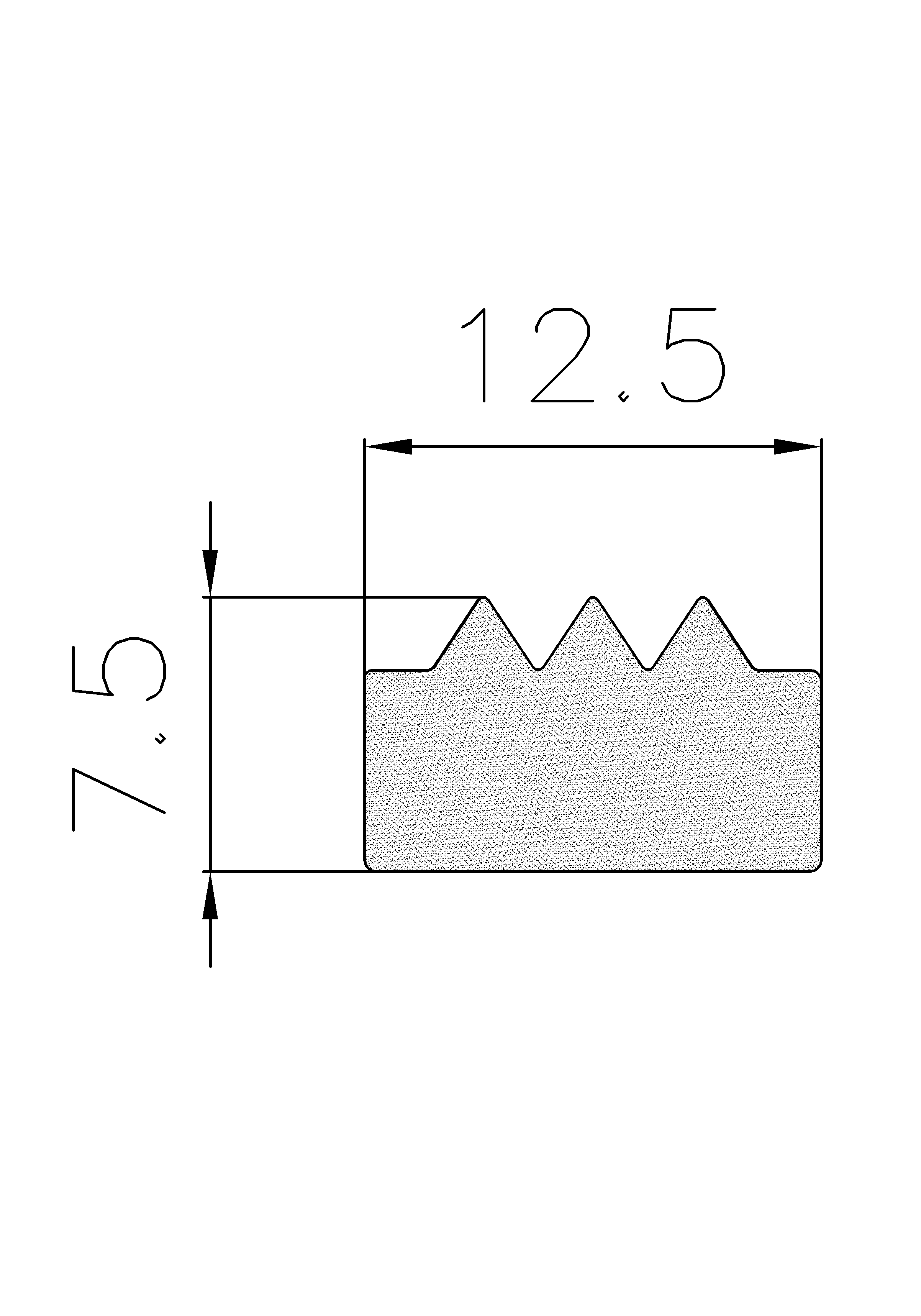 3730403KG - Kronenprofile