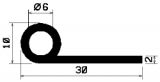 FN 1205 - Silikon Profile - Fahnenprofile bzw. P-Profile