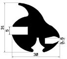 KL 1428 - EPDM-Befestigungsprofile - Klemmprofile / Befestigungs- und Dichtungsprofile KL 1428 - EPDM-Befestigungsprofile - Klemmprofile / Befestigungs- und Dichtungsprofile