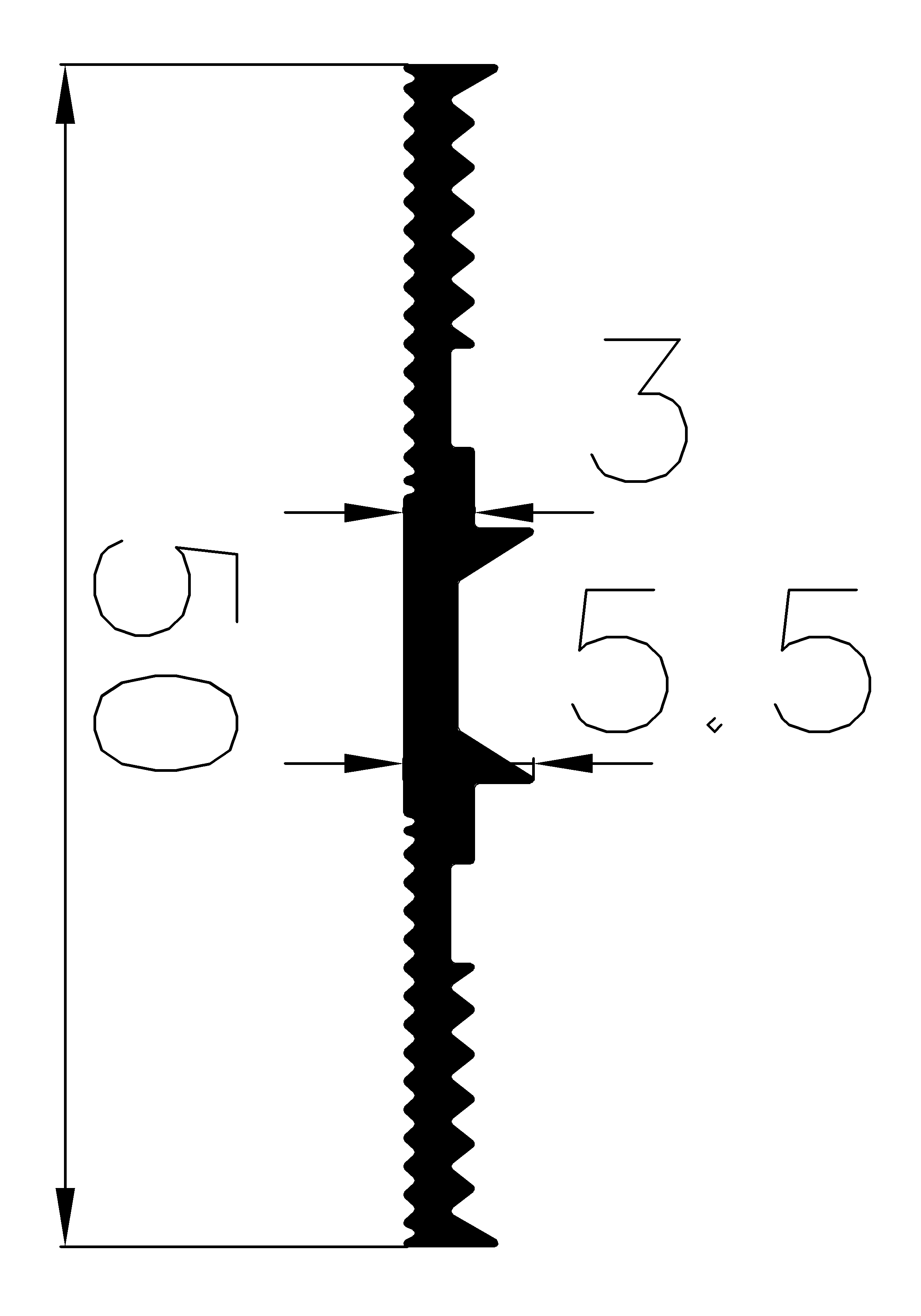 5720380KG - EPDM profiles - Layer and insulator profiles