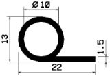 FN 1730 - Silikon Profile - Fahnenprofile bzw. P-Profile FN 1730 - Silikon Profile - Fahnenprofile bzw. P-Profile