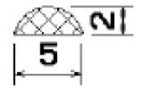 50380 SPS - EPDM-Gummiprofile - Halbrundprofile / D-Profile 50380 SPS - EPDM-Gummiprofile - Halbrundprofile / D-Profile