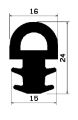 Z1 -1783 - Gummiprofile - Türscheiben- Fensterdichtungsprofile Z1 -1783 - Gummiprofile - Türscheiben- Fensterdichtungsprofile