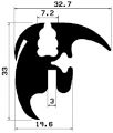 KL 1793 - EPDM-Befestigungsprofile - Klemmprofile / Befestigungs- und Dichtungsprofile KL 1793 - EPDM-Befestigungsprofile - Klemmprofile / Befestigungs- und Dichtungsprofile