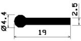 FN 1818 - EPDM-Gummi-Profile - Fahnenprofile bzw. P-Profile