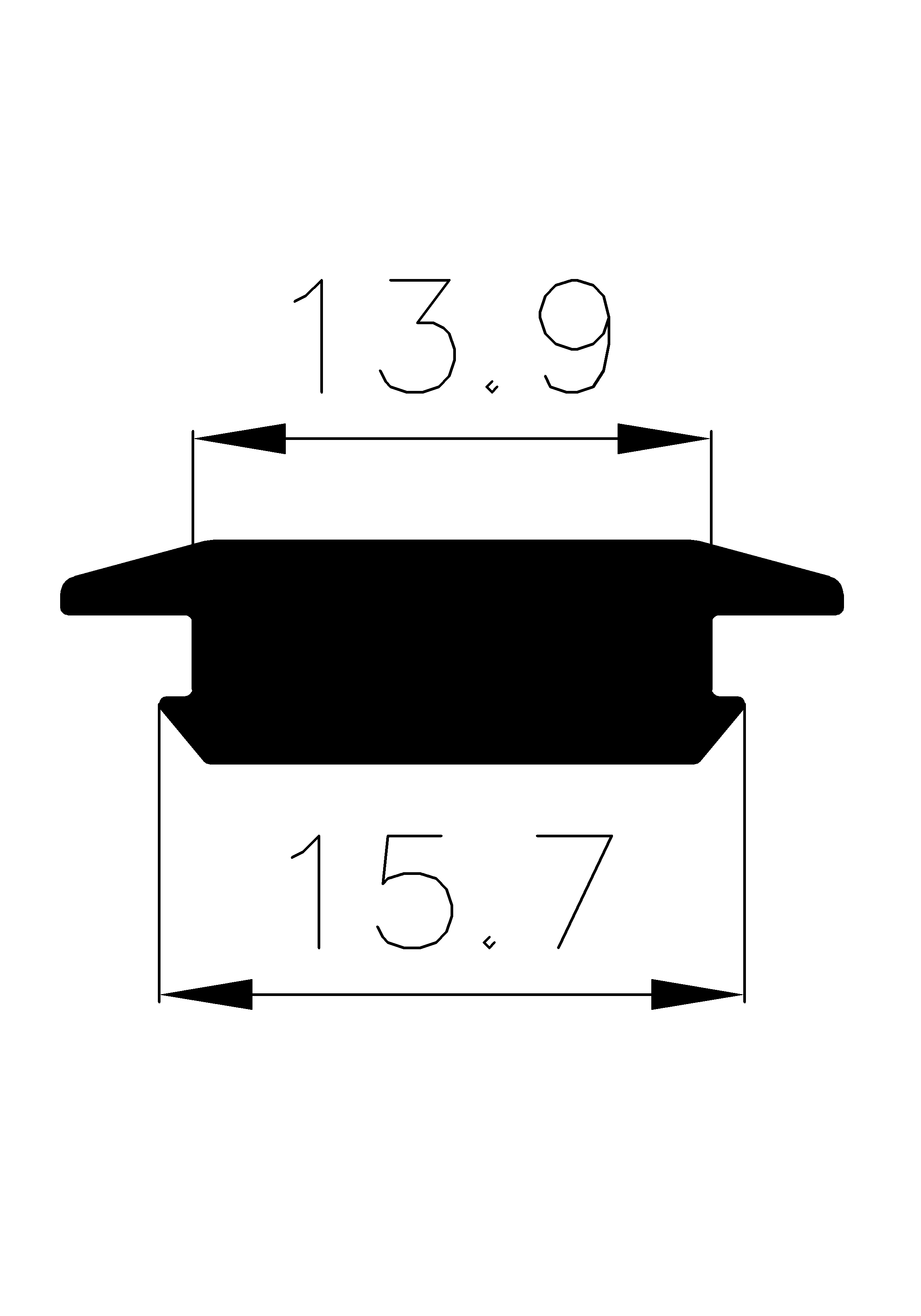 6270370KG - EPDM Gummi-Profile - Abdeckung und T-Profile 6270370KG - EPDM Gummi-Profile - Abdeckung und T-Profile