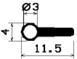 FN 1856 - Silikon Profile - Fahnenprofile bzw. P-Profile FN 1856 - Silikon Profile - Fahnenprofile bzw. P-Profile