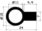 FN 1880 - Silikon Profile - Fahnenprofile bzw. P-Profile FN 1880 - Silikon Profile - Fahnenprofile bzw. P-Profile