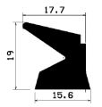 Z1 -1889 - Silikongummi-Profile - Türscheiben- Fensterdichtungsprofile Z1 -1889 - Silikongummi-Profile - Türscheiben- Fensterdichtungsprofile