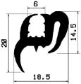 KL 1912 - EPDM-Befestigungsprofile - Klemmprofile / Befestigungs- und Dichtungsprofile KL 1912 - EPDM-Befestigungsprofile - Klemmprofile / Befestigungs- und Dichtungsprofile