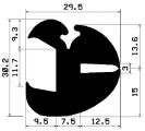 14560360KG - EPDM Dichtungs-Gummiprofile - Klemmprofile / Befestigungs- und Dichtungsprofile