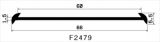 F 2479 - EPDM-Profile - Schutzmaskenprofile