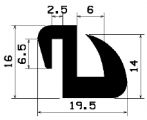 KL 2162 - EPDM-Befestigungsprofile - Klemmprofile / Befestigungs- und Dichtungsprofile KL 2162 - EPDM-Befestigungsprofile - Klemmprofile / Befestigungs- und Dichtungsprofile