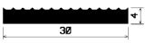 F 2171 - EPDM-Profile - Schutzmaskenprofile