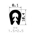 SDL 103 - Co-Ex-Profile ohne Metalleinsätze - Kantenschutzprofile SDL 103 - Co-Ex-Profile ohne Metalleinsätze - Kantenschutzprofile