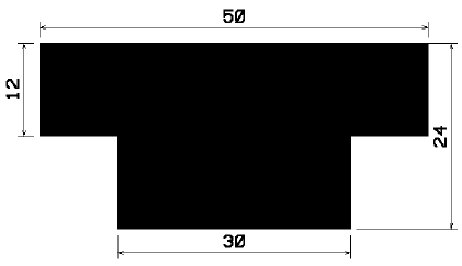 T 2253 - rubber profiles - Cover and T-profiles