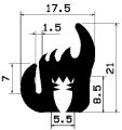 KL 2427 - EPDM-Befestigungsprofile - Klemmprofile / Befestigungs- und Dichtungsprofile