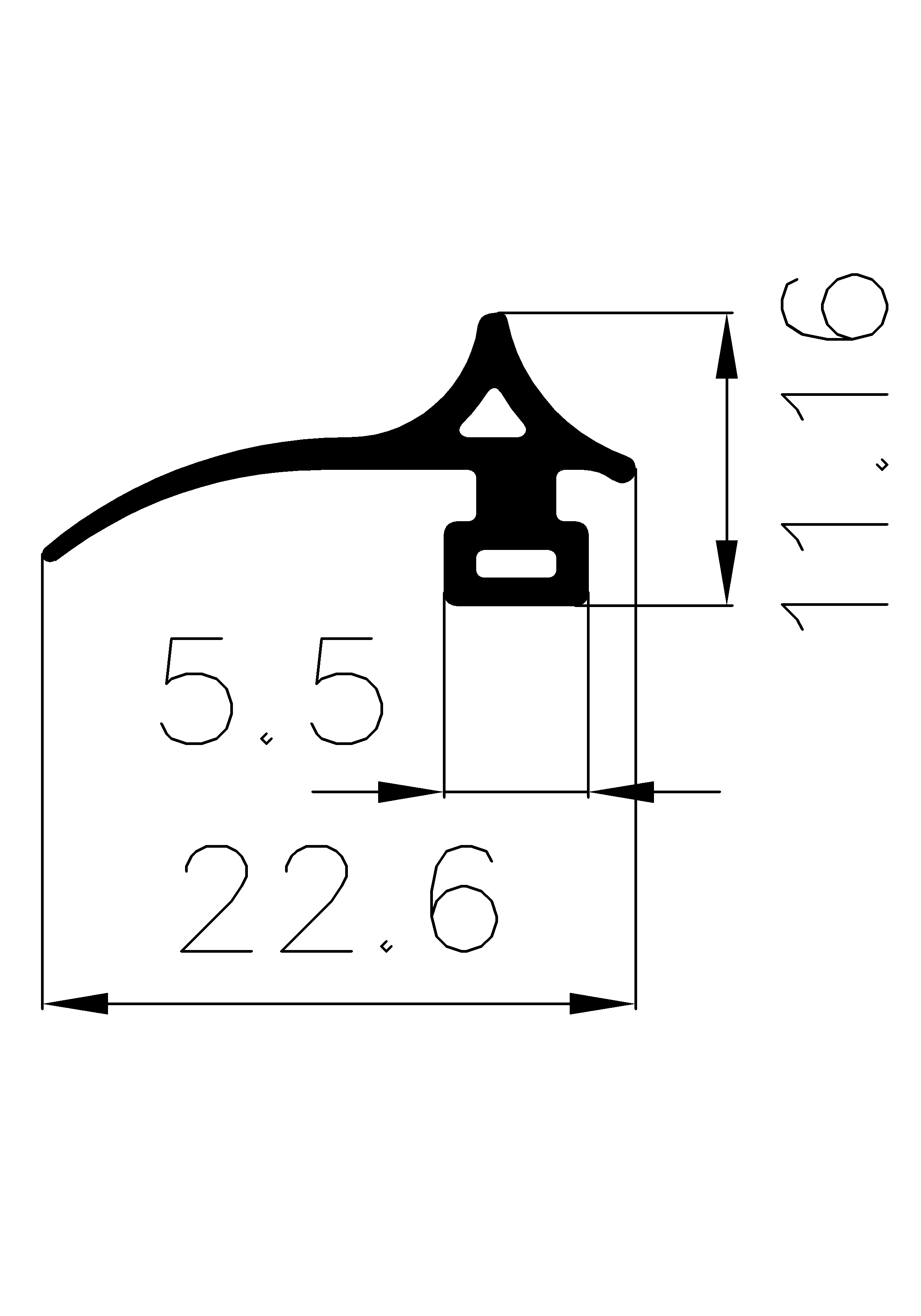 8960160KG - Silikongummi-Profile - Türscheiben- Fensterdichtungsprofile 8960160KG - Silikongummi-Profile - Türscheiben- Fensterdichtungsprofile