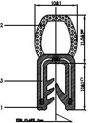 B_COEX001 - Co-Ex-Profile mit Metalleinsätze - Kantenschutzprofile